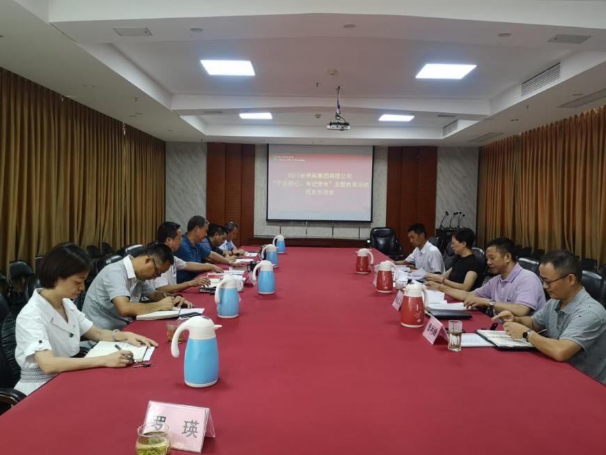 集團公司召開“不忘初心、牢記使命”主題教育活動民主生活會