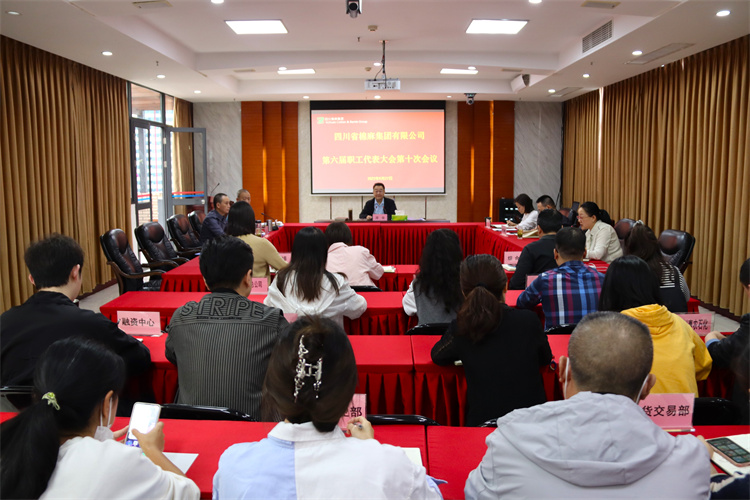 集團(tuán)公司召開第六屆職工代表大會(huì)第十次會(huì)議