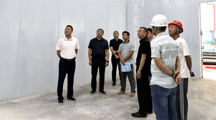 省棉麻集團(tuán)調(diào)研資中供銷(xiāo)為農(nóng)產(chǎn)業(yè)園