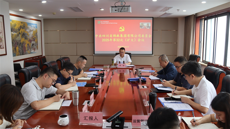 集團(tuán)公司召開2025年第32次黨委（擴(kuò)大）會(huì)議